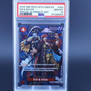 Kid and Killer trading card graded NM 7 by PSA.