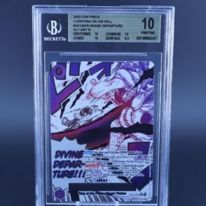 Graded Dragon Ball card featuring Goku with a perfect score of 10.